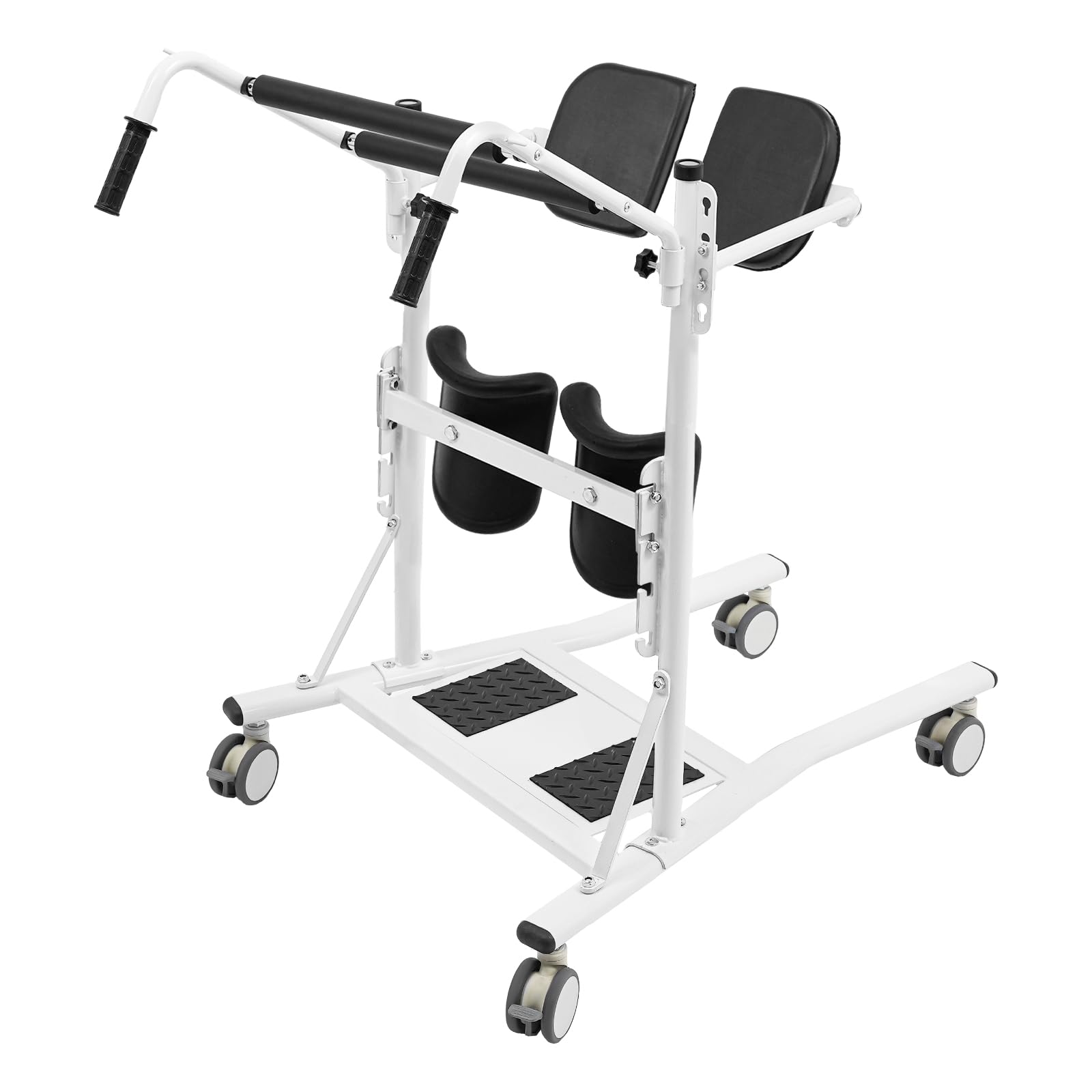 Silla elevadora de pacientes con acolchado ajustable para asiento y rodilla, soporte de elevación, capacidad de carga de 120 kg, ayuda para el hogar y el hospital