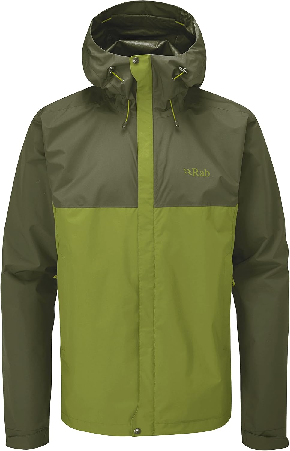 Rab Men's Downpour Eco Waterproof Breathable Jacket for Hiking & Climbing