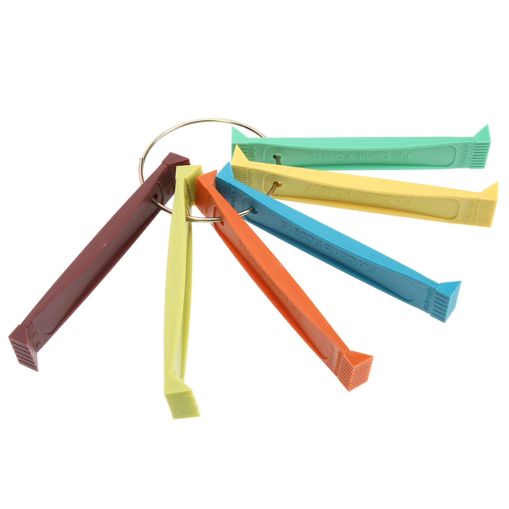 TOPBATHY 3 Set Di Spazzole Per Alette Del Condensatore Del Condizionatore Pettine Per Alette Per La Pulizia Delle Alette Del Condizionatore Radiatore 6 Pezzi*3