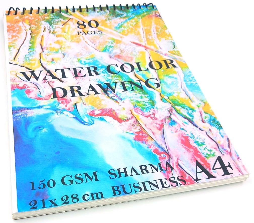 SUKECHI A4 Sketch book For Drawing, Sketching, 80 Pages, Set of 1, Smooth 150 GSM Size A4 (28X21 cm)-image-39