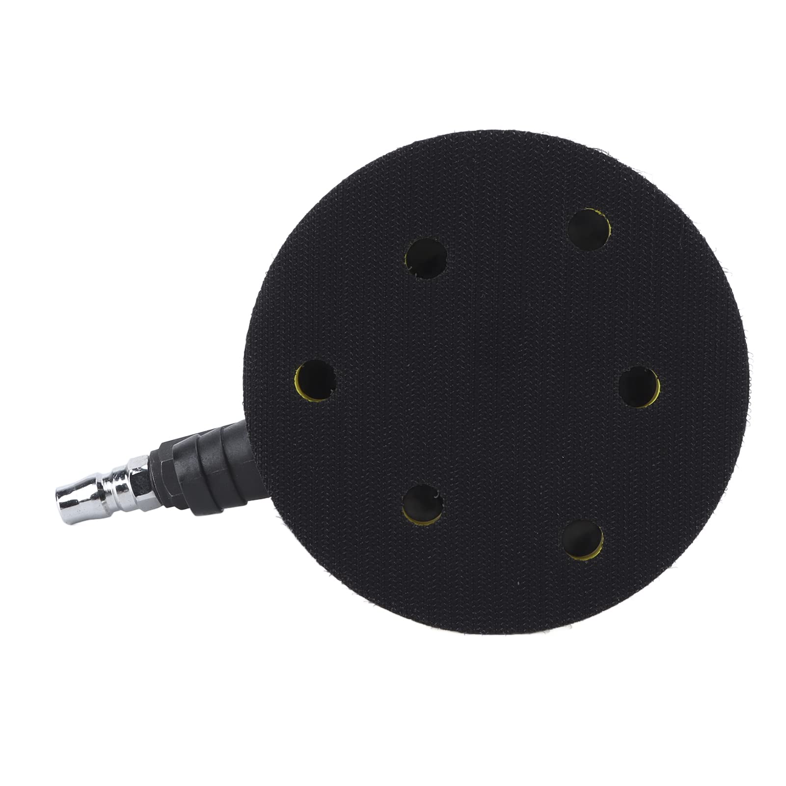 Lijadora pulidora neumática de 5 pulgadas, máquina pulidora de 10.000 rpm con recolección de polvo, diseño de vibración excéntrica para el cuidado de la pintura de automóviles y el