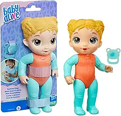 Baby Alive, Boneca, Hora do Soninho, Harper Hugs - Cabelos Loiros, Brinquedo Interativo, 24 cm - A partir de 3 Anos