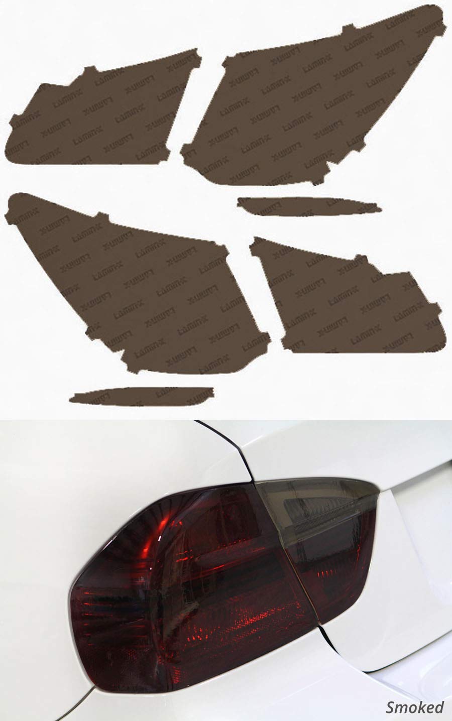 Lamin-x Custom Fit Smoked Tail Light Covers for Acura RLX (14-17)