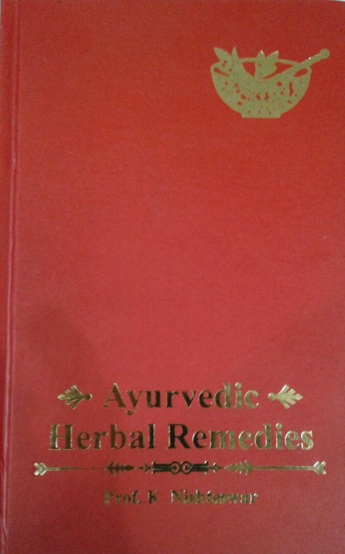Ayurvedic Herbal Remedies [Hardcover] Prof.K.Niteshwar