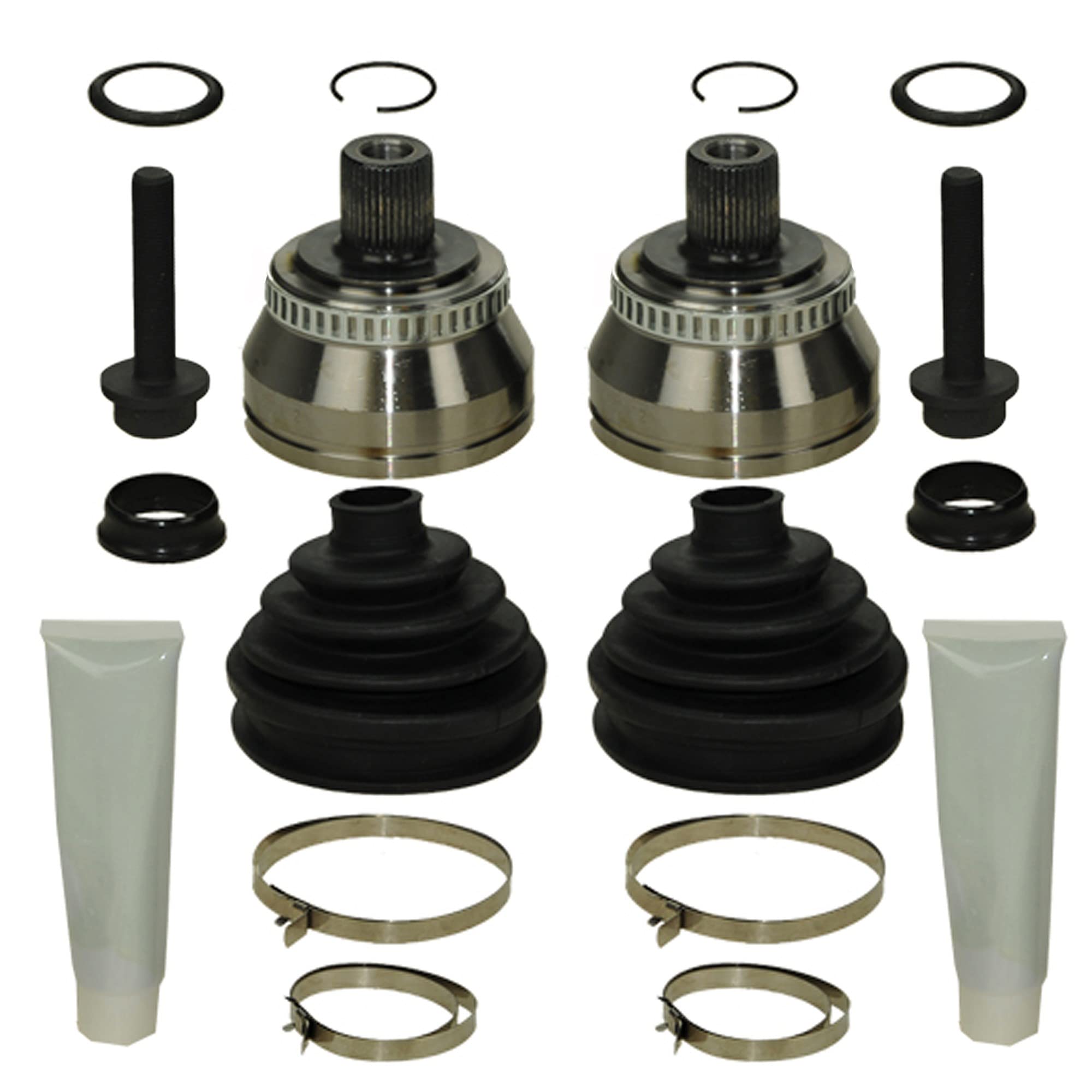 ATEC Germany 2x jeu de cardan arbre de transmission | Compatible avec: AUDI A4 B5, A4 B5 Avant, A6 C5, A6 C5 Avant, A8 D2, ALLROAD C5, SKODA SUPERB I, VW PASSAT B5