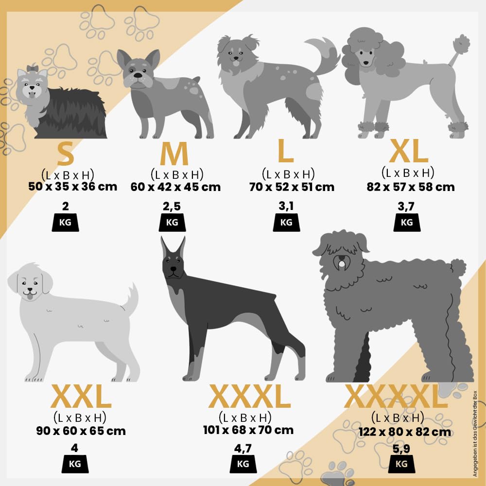 Faltbare Hundebox Transporttasche Transportbox Auto für Katze Hunde Große Kleine Box Bag Bed Decke Klein Auto Transport 7 Größen Taschen Fünf Farben Petigi (Grau, XL (82 x 57 x 58 cm)) - 4