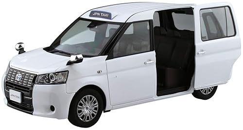 Kit Escala 124 El Modelo De Coche 9 Toyota NTP10 JPN Taxi '17 Super Blanco II