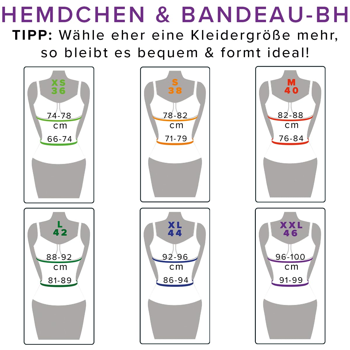Shapewear Damen - Unterhemd Bauchweg Hemd Damen (S-XXL) Body Shaper Damen Shaping Unterwäsche Damen Top - formend & kühlend