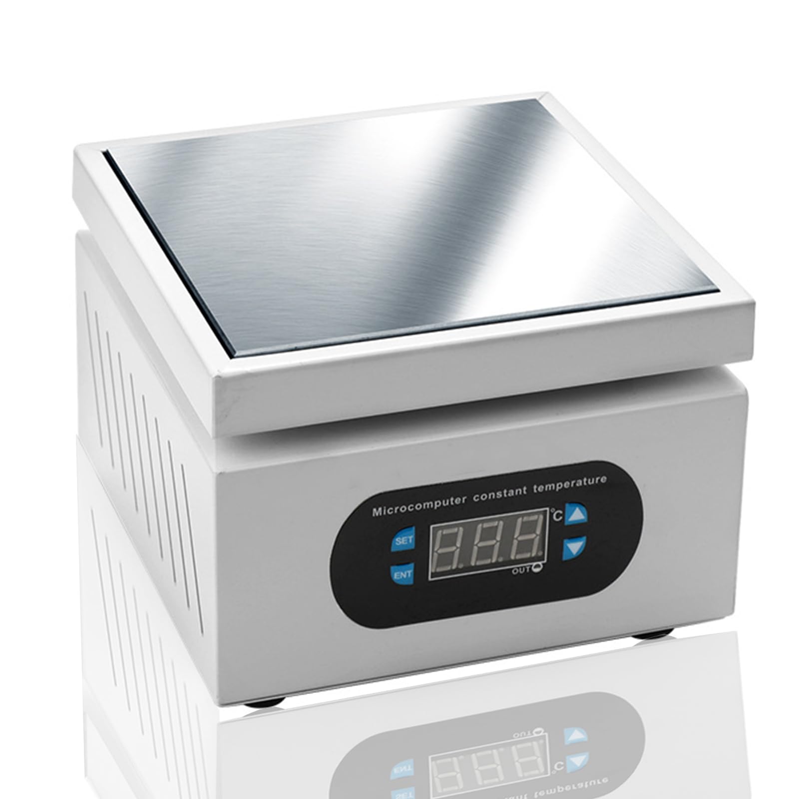 Lötstation Heizplatte 400 ℃ Elektrisch 350W Schweißer Heizplatte mit Digitalanzeige für Reparatur (100X100mm)
