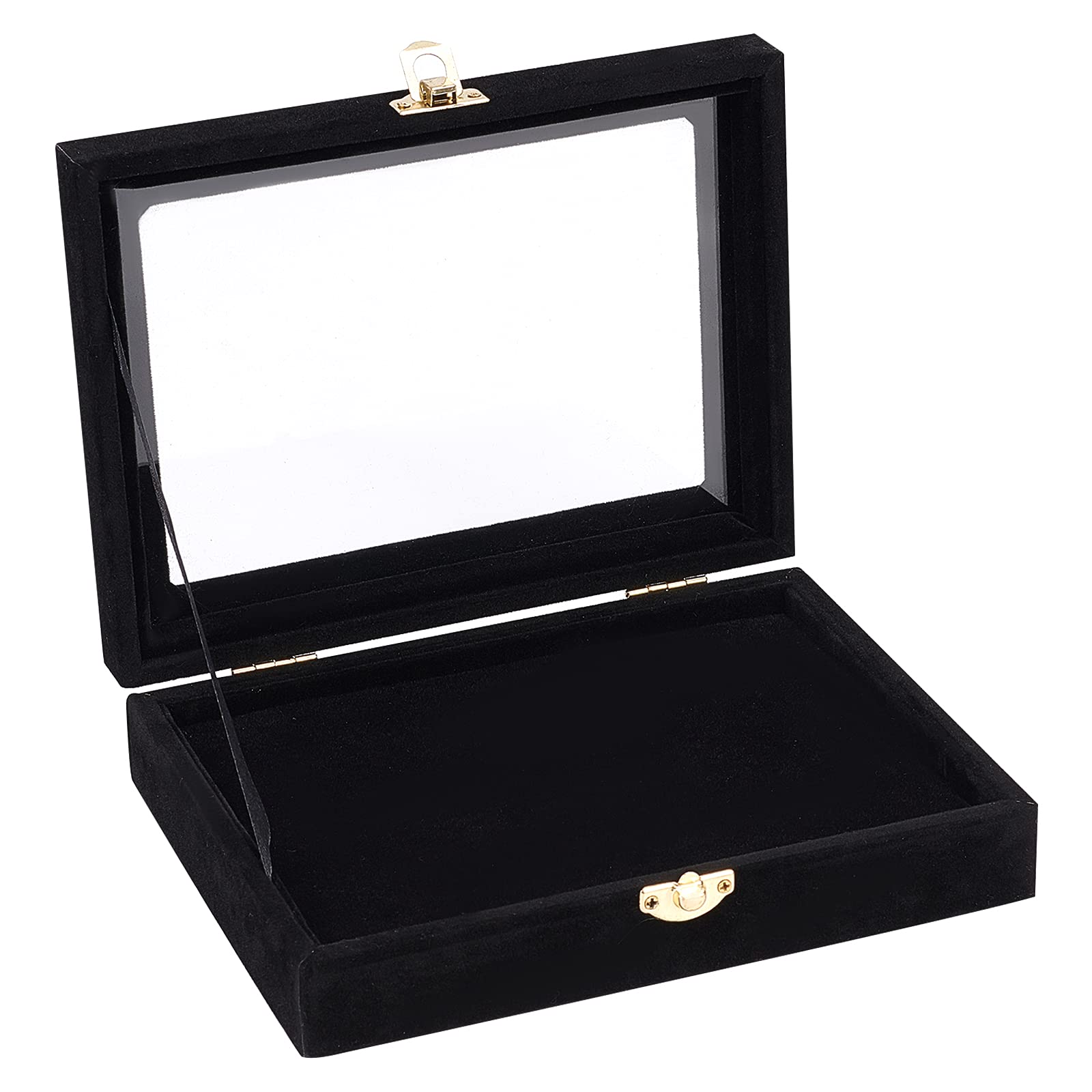 OLYCRAFT Velvet Pin Display Box Brooch Collection Display Case