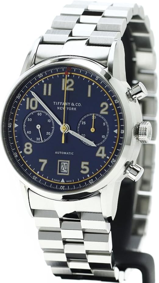 Amazon Tiffany Co ティファニー シースルーバック Ct60 クロノグラフ 腕時計 ステンレス メンズ 中古 メンズ腕時計 腕時計 通販