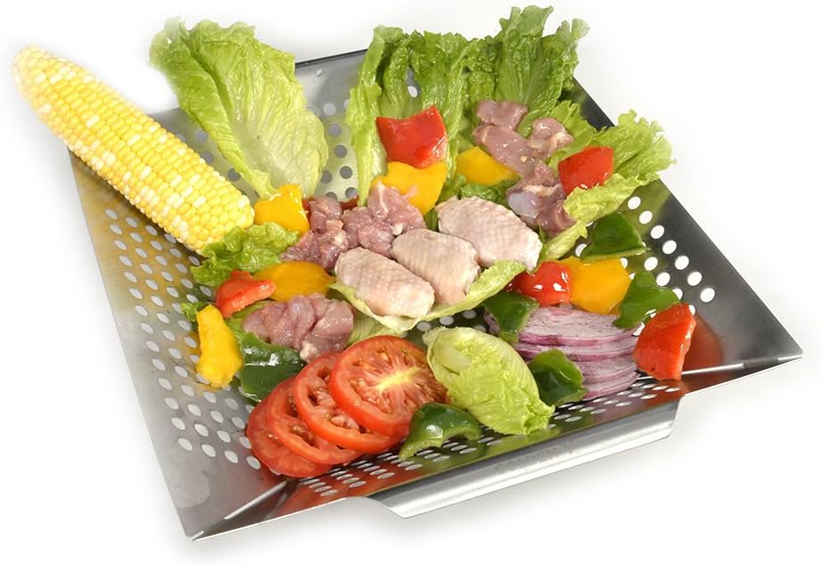 Portable BBQ Grilling Basket (square)