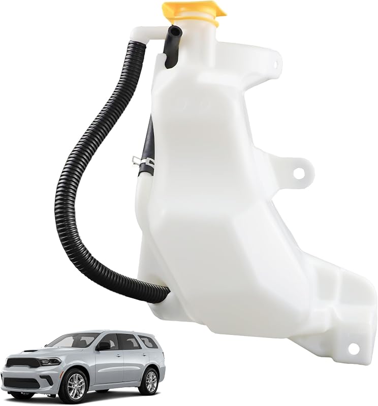 Reservatório de Expansão do Líquido de Arrefecimento YzusGomumu com Tampa para Dodge Durango e Jeep Grand Cherokee – Kit
