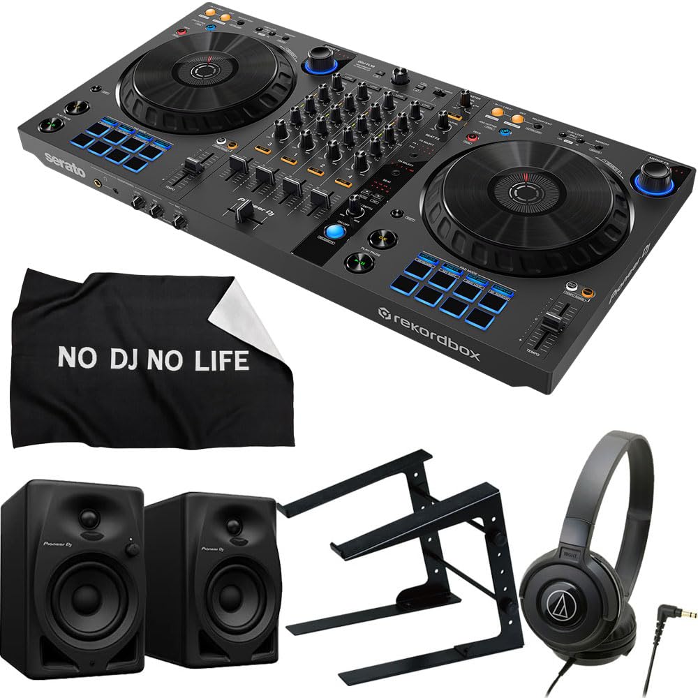 Amazon | Pioneer 4CH DJコントローラー DDJ-FLX6-GT + ヘッドホン ATH 
