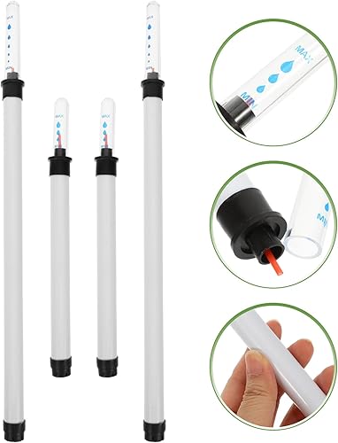 Miniatura 6 de Alipis Medidor de pantalla de agua flotante, 4 unidades, medidor de nivel de agua, plantas hidropónicas, indicador de nivel de agua, medidor de