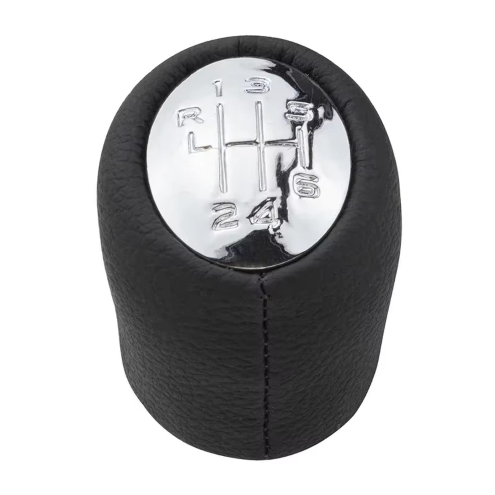 Fryuiqx One Color Gear Lever Replacement Compatible With Laguna Ii 2 Mk2 2001-2007 Lever Stick Handball Head 6 Speed Car Gear Shift Knob Cap Black Character