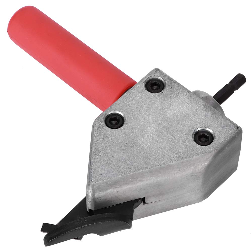 Cabezal de Corte de Chapa de Metal, Accesorios de Cabezal de Cortador de Chapa de Metal, Accesorios de Broca de Herramienta de Corte para Taladro eléctrico, Tijeras