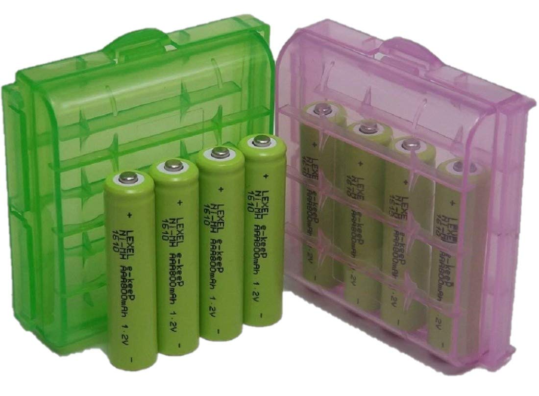 Amazon.com: LEXEL Rechargeable NiMH Batteries, Pack of 8 AAA