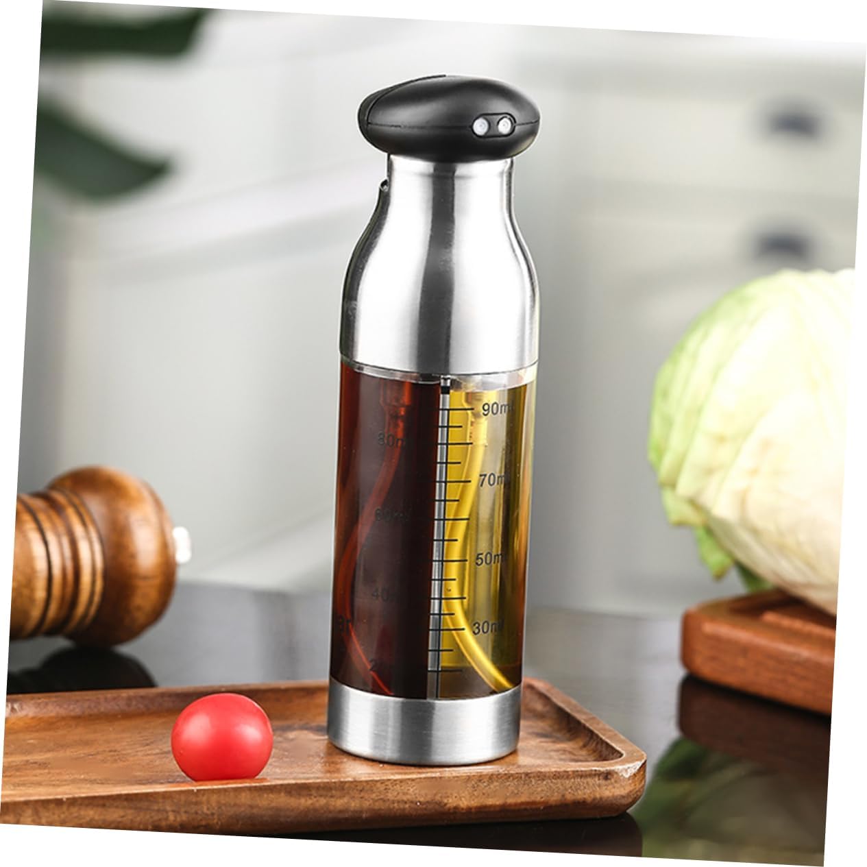 BESTYASH Kitchen Oil Sprayer Bottle Spray Dispenser for Cooking Bbq Baking Olive Oil Control