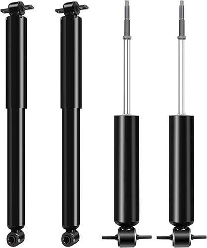 4 amortiguadores AUTOMUTO para Chevy C1500C2500 Suburban, 96-02 para Chevy Express, 95-00 para Chevy Tahoe, 92-99 para GMC C1500 Suburban,96-02 para