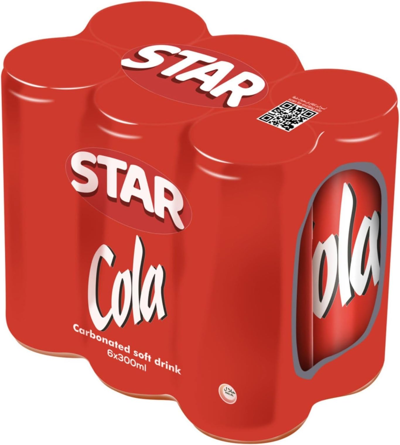 Star Cola Carbonated Soft Drink 6 x 300 ml