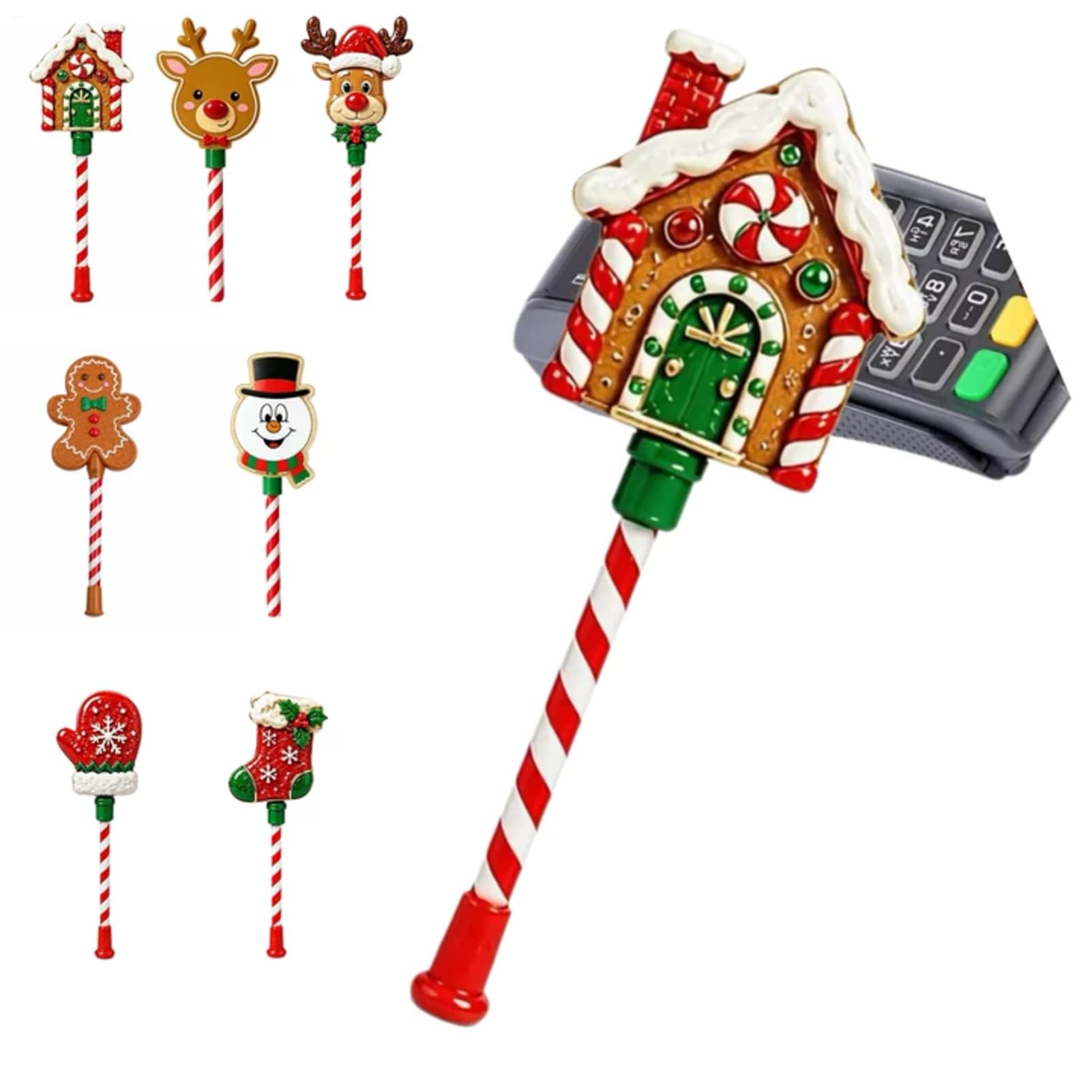 Credit Card Wand Tap To Pay, Christmas Fairy Wand Credit Card Holder, (B)