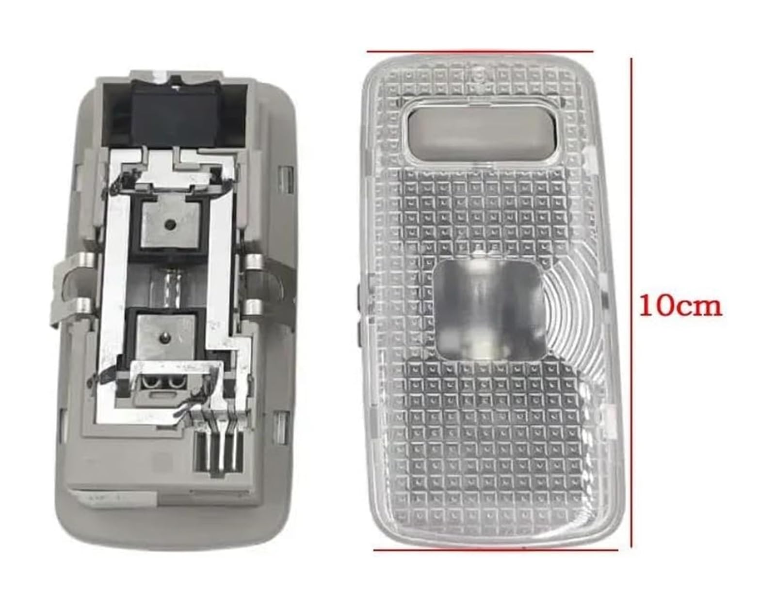 Coche Interior Lámpara Techo Para Nissan Para Qashqai J10 J11 2008-2019 Para X-TRAIL 2010-2013 Para Teana Luz Lectura Interior Coche Con Interruptor Techo(Right)