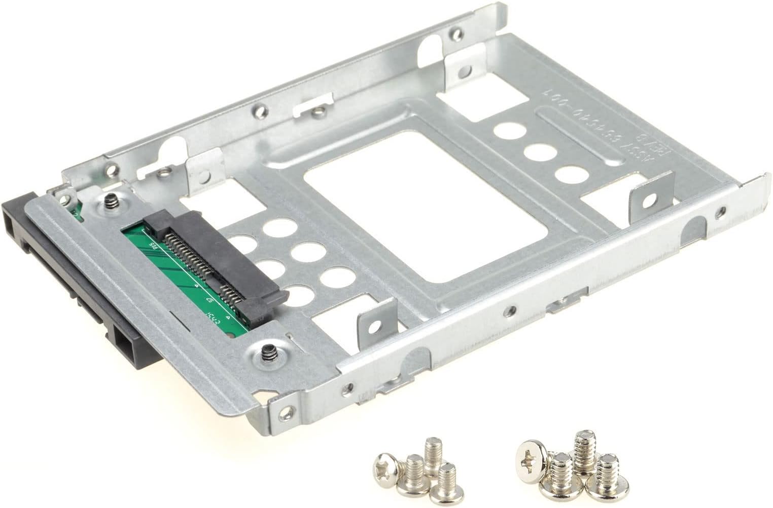 2.5" SSD to 3.5" SATA Hard Disk Drive HDD Adapter Caddy Tray CAGE Hot Swap Plug