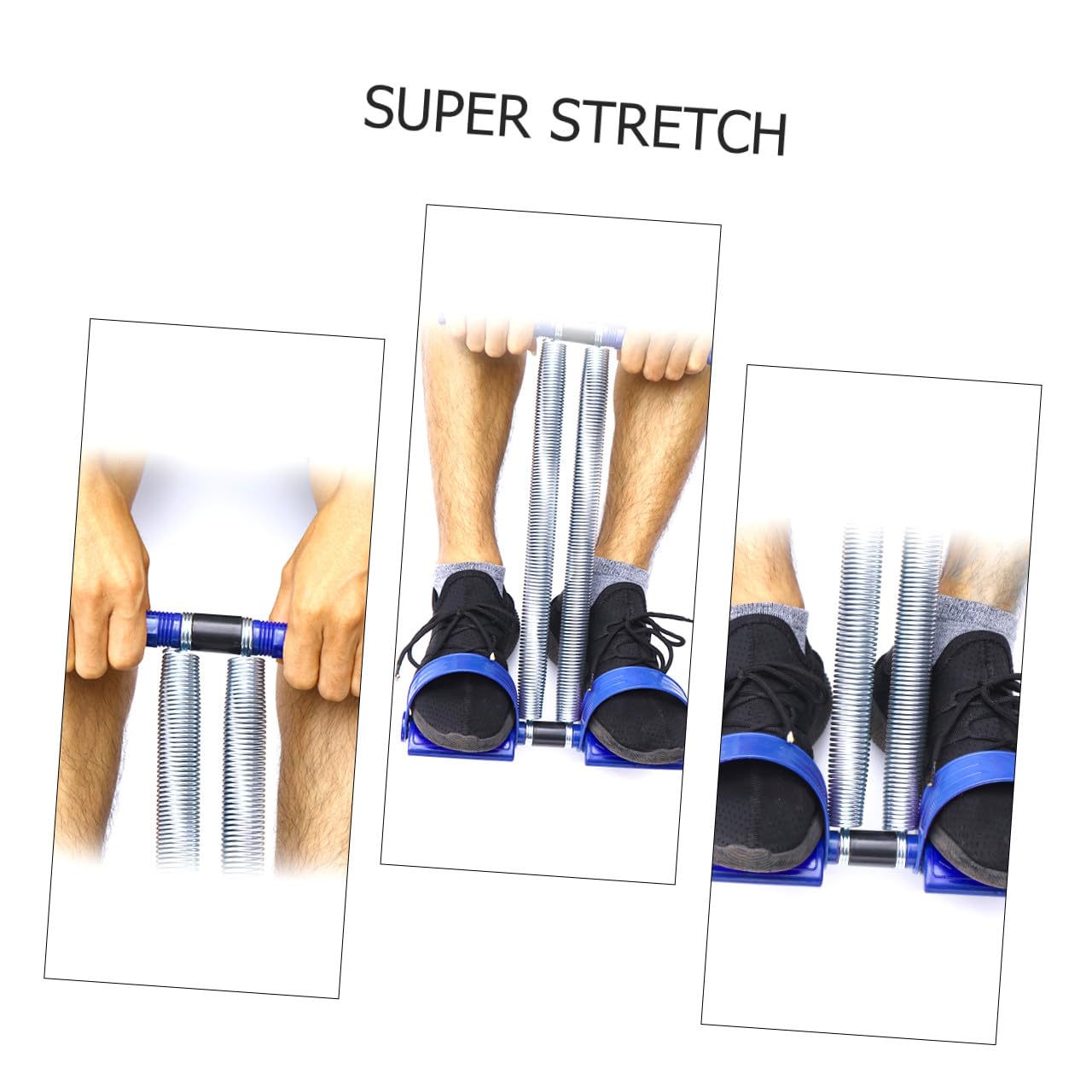 TOYANDONA Tenditore Del Pedale Ginnico Per Le Gambe Attrezzature Per L'allenamento Delle Gambe Palestra Estrattore a Pedale Multifunzione Fascia Di Resistenza Del Pedale Multifunzione Black