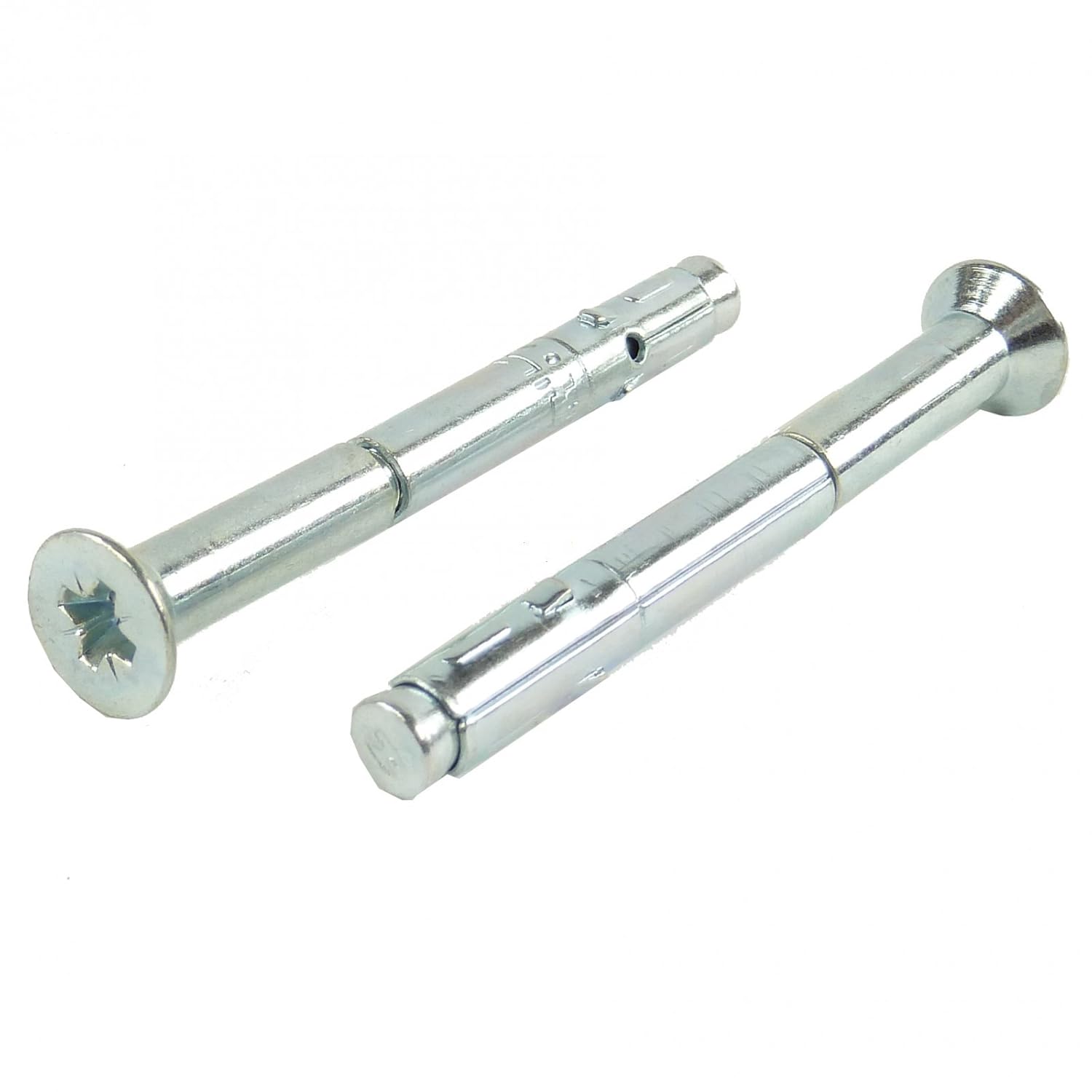 HILTI HLC SK Countersunk Headsunk sleeves anchor galvanized blow dowel passed. Sizes 100 x