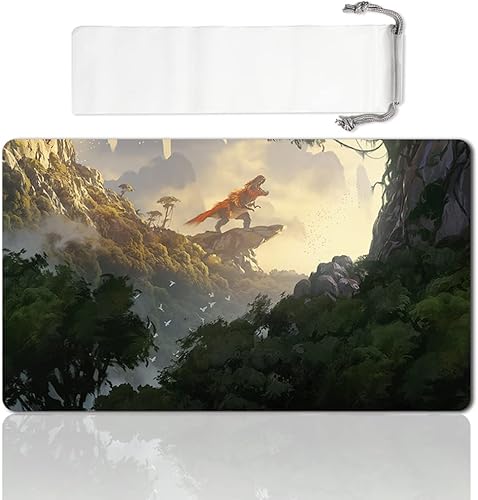 Miniatura 10 de Juego de mesa TCG Playmat tamaño 23.6 x 13.8 in, alfombrilla de mouse compatible con MTG CCG RPG Juego de cartas coleccionables (Elesh Norn)