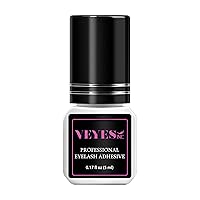 Vista 1 de Veyes Inc - Pegamento para extensión de pestañas - Pegamento profesional extrafuerte 5ml Tiempo de secado de 1 segundo Permanencia de 8 semanas