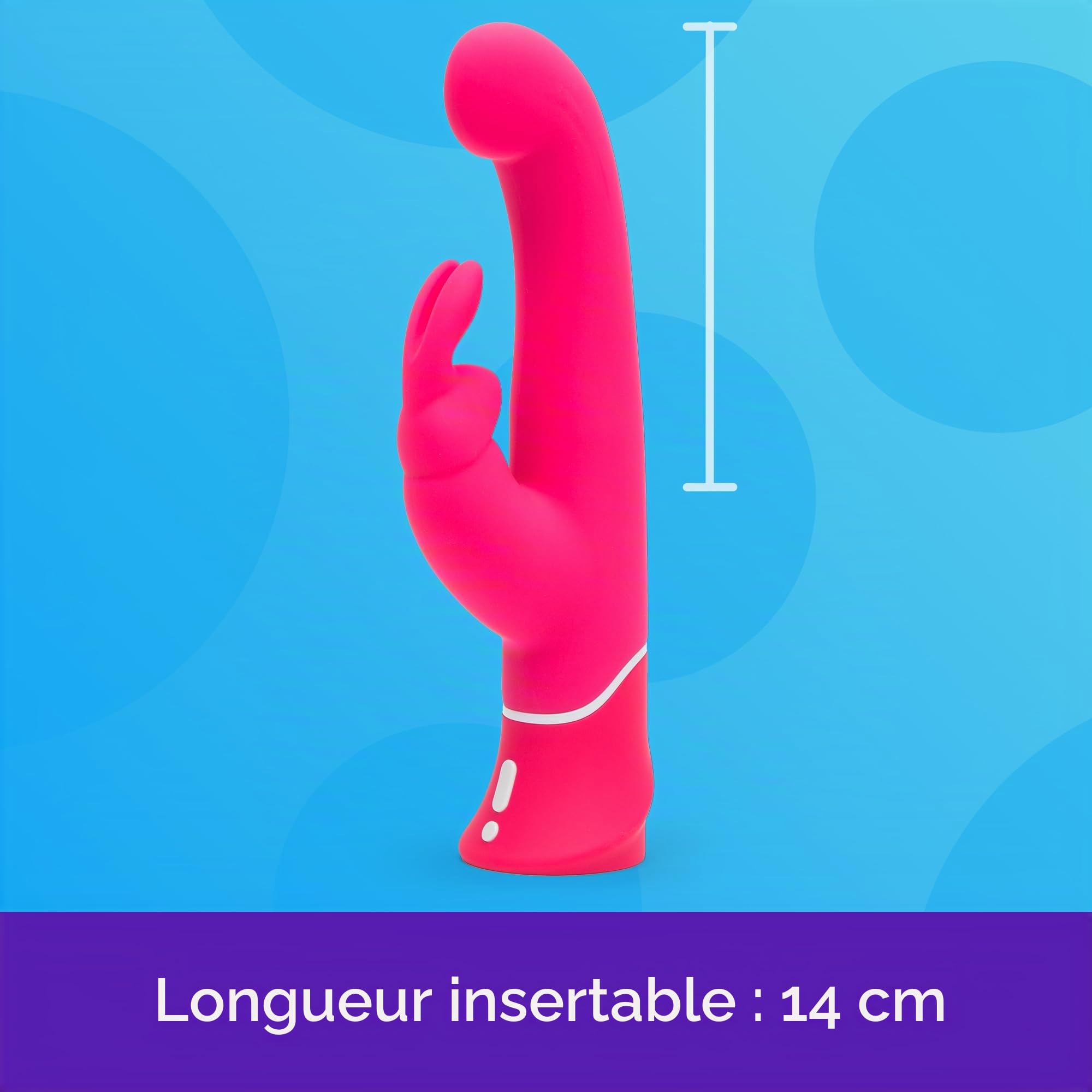Happy Rabbit Vibromasseur G Spot Rose