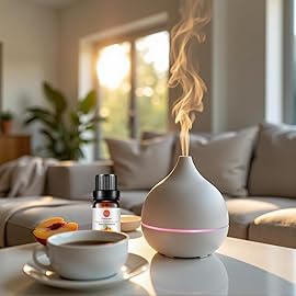 Peach Essential Oil 100% Pure Oganic Plant Natrual Flower Essential Oil for Diffuser Message Skin Care - 10ML