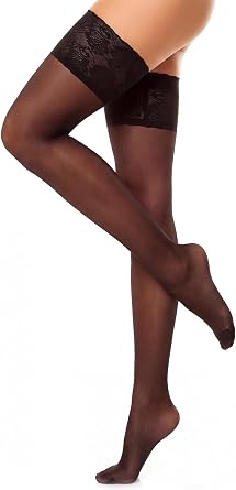 GLAMORY Women's Deluxe 20 Hold-up stockings pack of 1