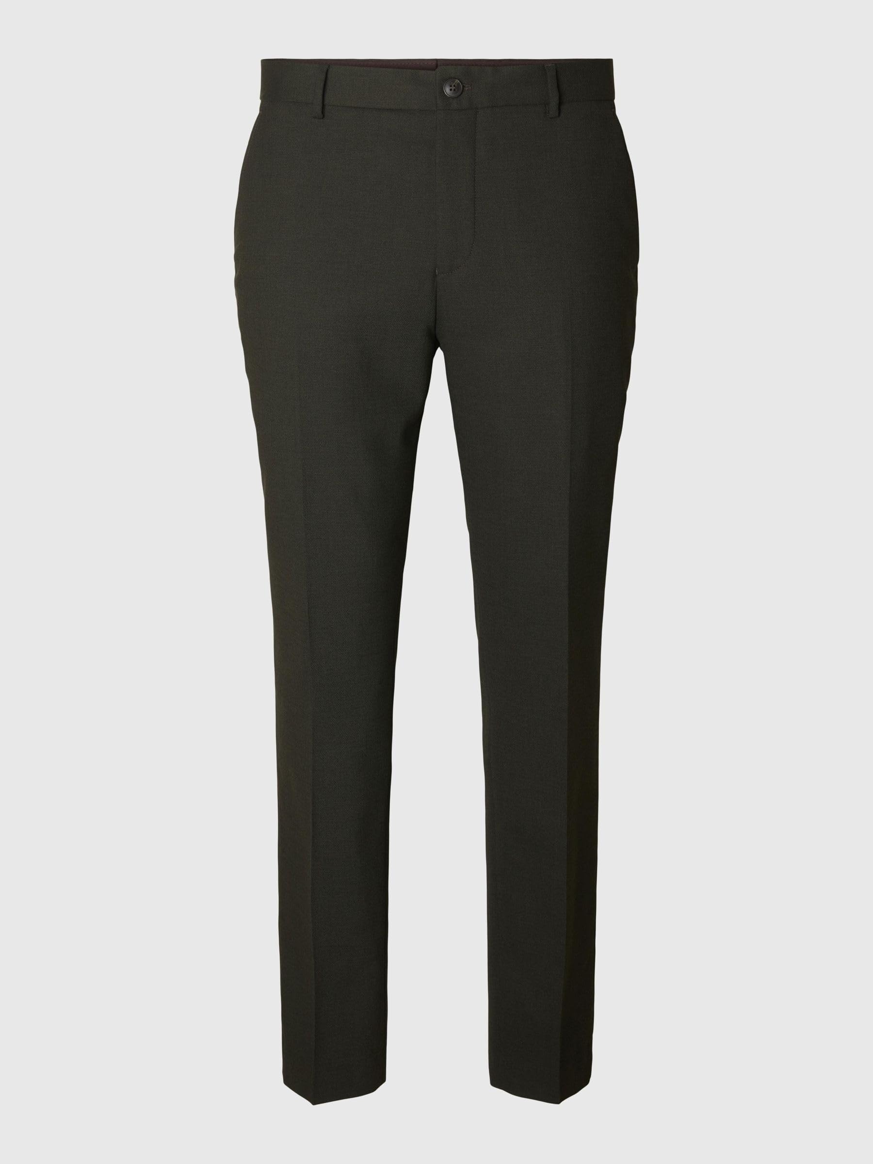 SELECTED HOMME Trousers Woven Wool Blend