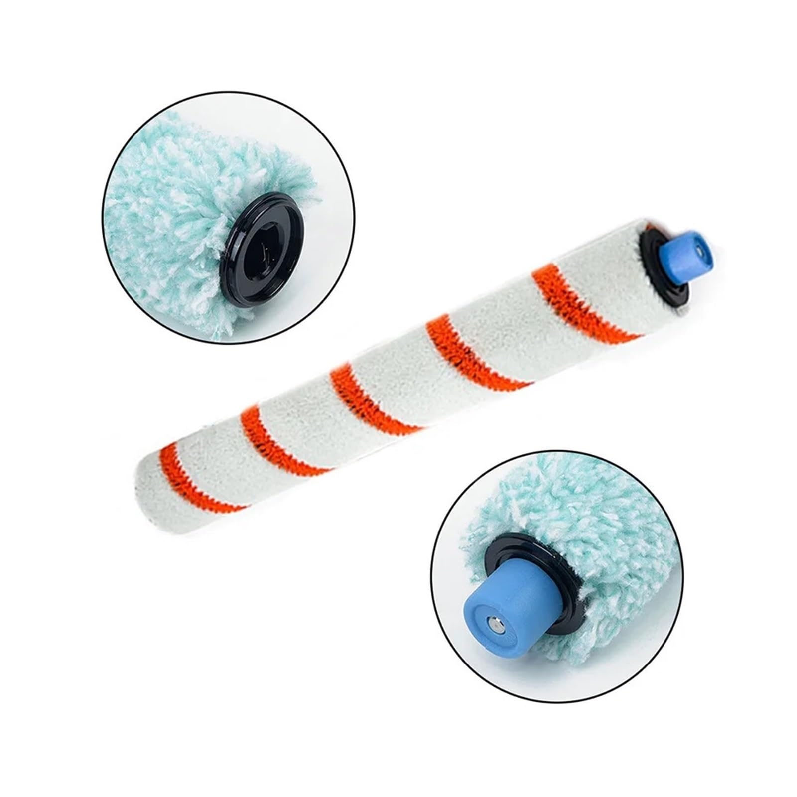 Piezas De Cepillo For Lavadora De Robot Aspirador, Compatibles Con ILIFE, Rodillo Barredor For Fregar Suelos De Limpieza Del Hogar W450, Rodillo De Cepillo De Vacío(8pcs)