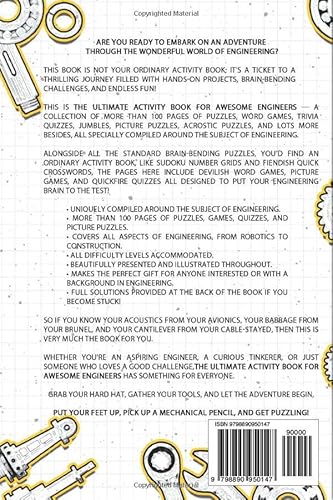 Curious Press Iq Street The Ultimate Activity Book For Awesome Engineers: Tricky Brain Teasers thumb #1