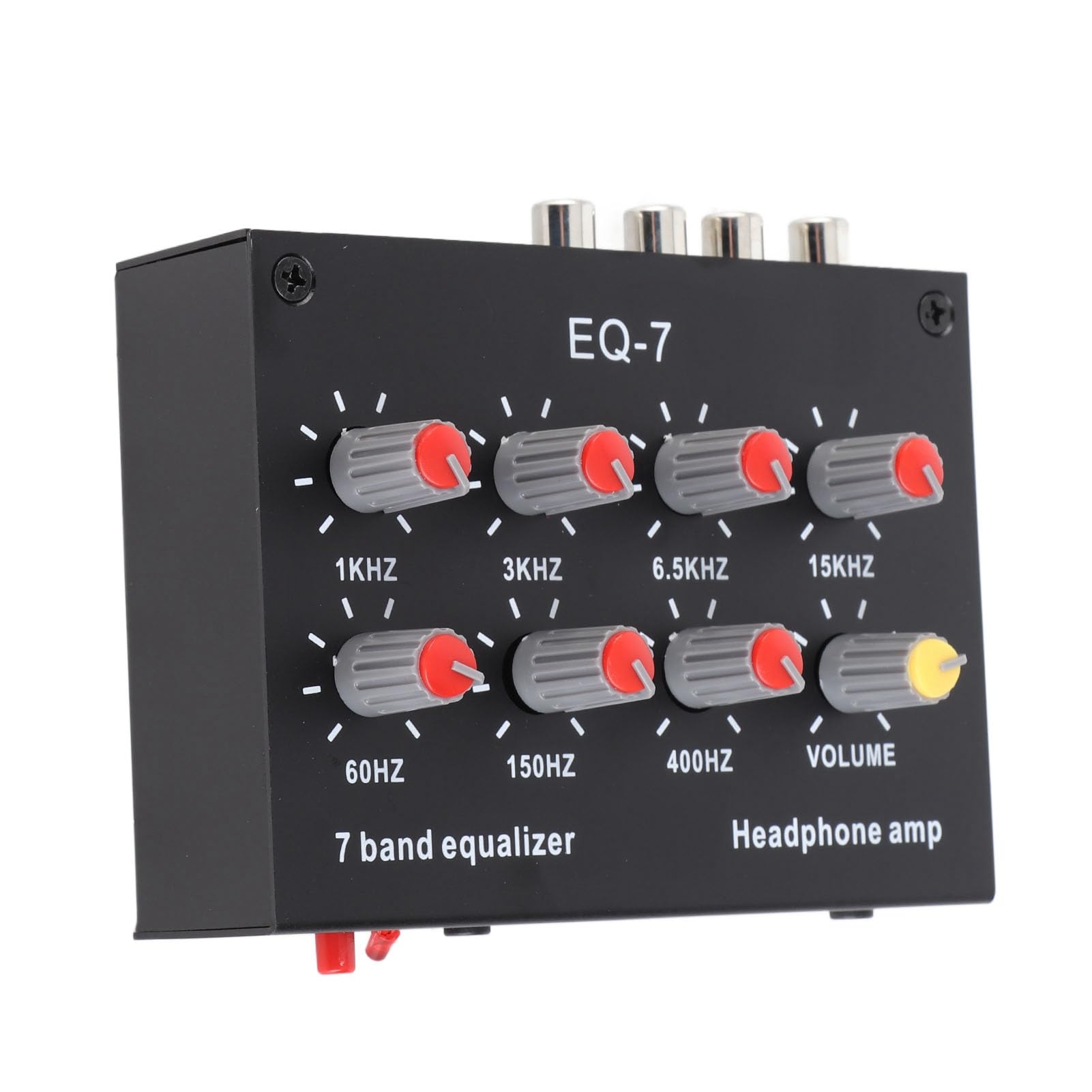Equalizer Home, 7-Band-Sound-Equalizer mit 12 DB Hoher Bassanpassung Home Equalizer Grafischer Equalizer für die von Streaming-Podcasts