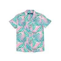 GLORYBOYZ Regular Fit Hawaiian Tropical Printed Kids & Junior Boys Shirt