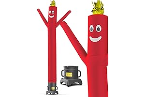 Dancing Man with Blower: AirDancer Waving Inflatable Tube Guy