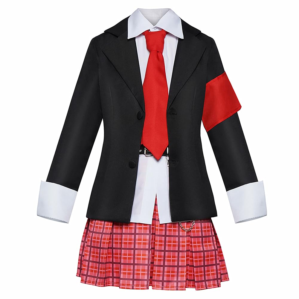 Anime Shugo Chara Cosplay Hinamori Amu kostium, damska plisowana spódnica mundur zestaw używany do mangi wykonać cosplay