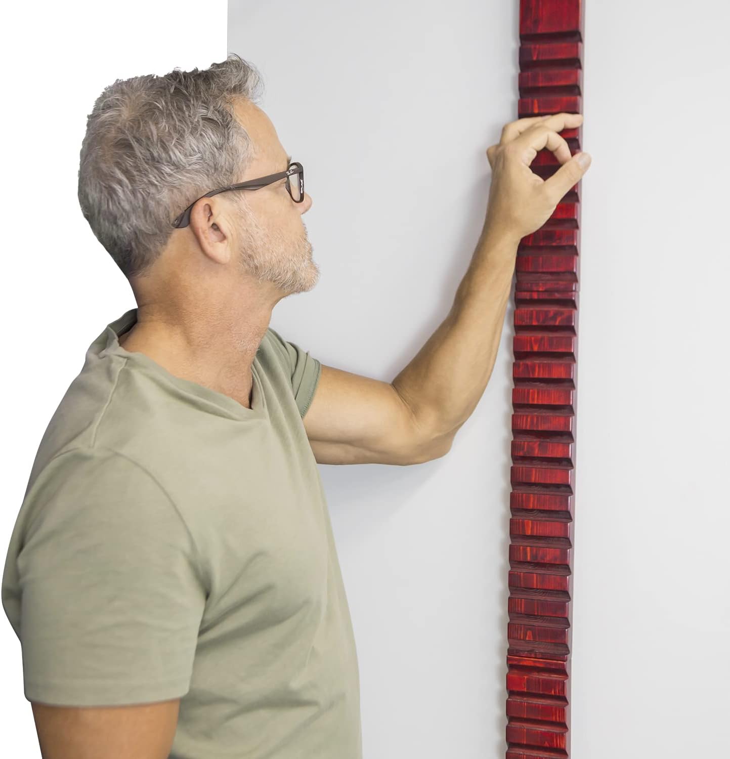 Vive Wooden Finger Ladder for Physical Therapy - Easy Shoulder Rehab Equipment for Pain Relief - Occupational Rehabilitation Exercise for Frozen Shoulder, Chronic Pain, Rotator Cuff Injury, Surgery