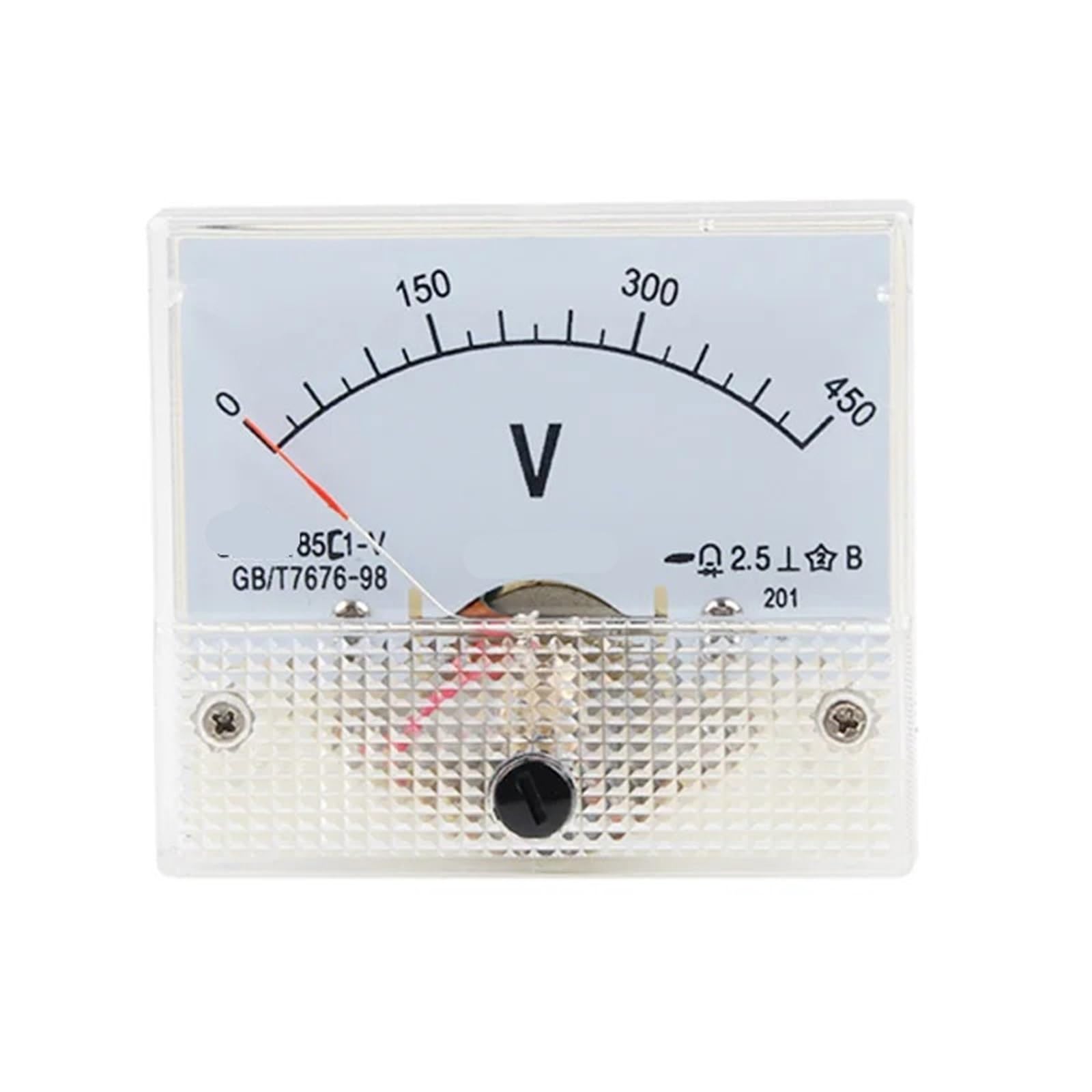 85C1-V Misuratore di tensione DC 1v 3v 5v 10v 15v 20v 30v 50v 75v 100v 150v 200v 250v 300v 450v 500v Campo di misura analogico 1 pz(DC15V)