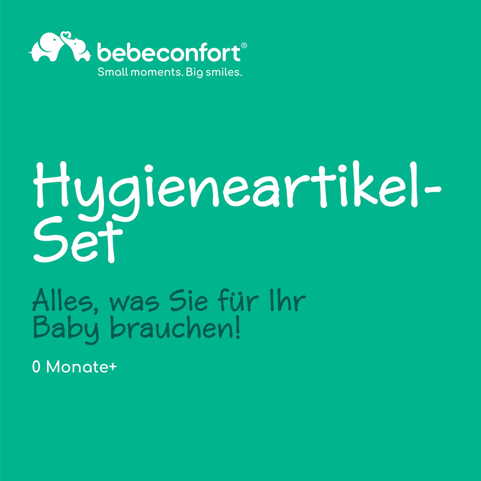 Bebeconfort Hygieneartikel-Set, Babygesundheit und Pflegeset, für Neugeborene ab Geburt, ideal für unterwegs, inklusive Tasche, Under the Sea