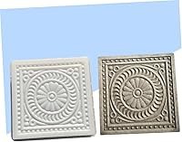 Vista 6 de GANAZONO Molde para pavimentador de cemento, molde reutilizable para camino de jardín, fácil de usar para hermoso pavimento de césped para patio