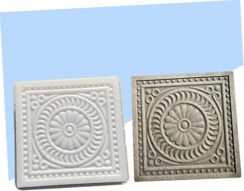 Miniatura 6 de GANAZONO Molde para pavimentador de cemento, molde reutilizable para camino de jardín, fácil de usar para hermoso pavimento de césped para patio y