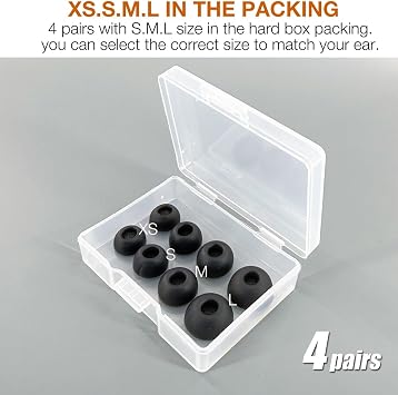 Replacement Eartips for Skullcandy Method 360/540 ANC Earbuds