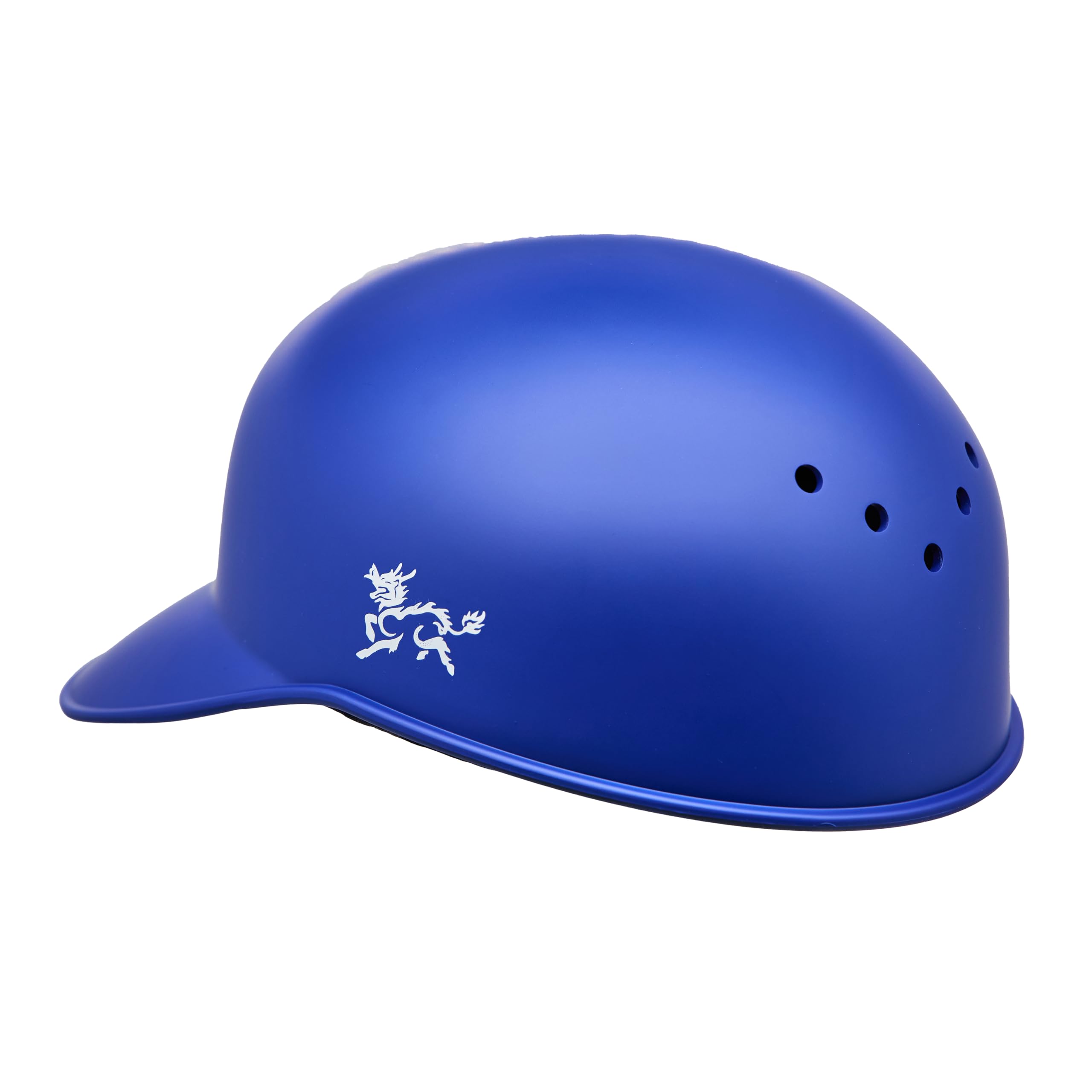Jadekylin Baseball Catchers & Coaches Protective Helmet Matte Skull Cap (Royal Blue)
