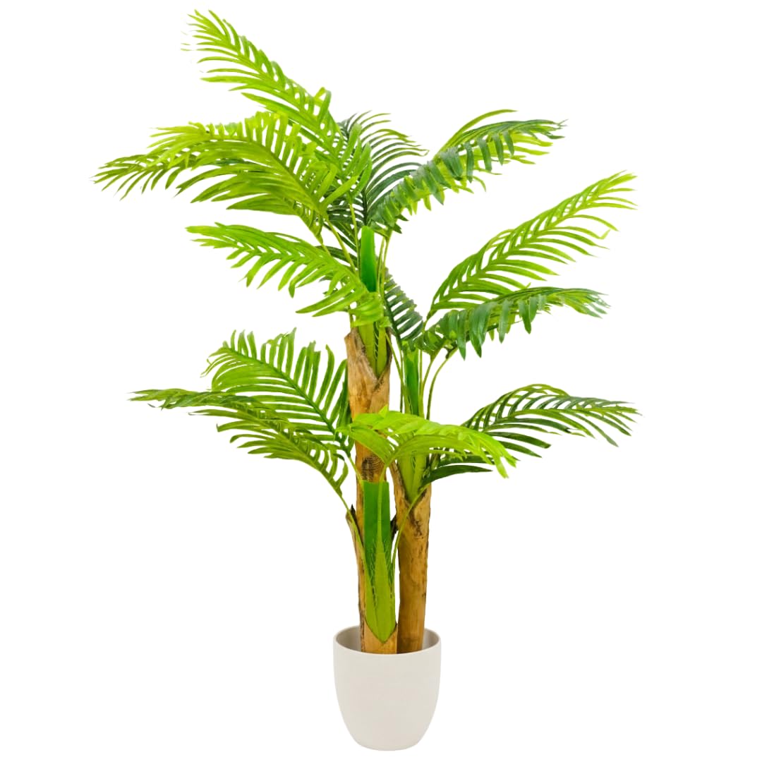 edihome, Planta Artificial Grande, Olivo 120 cm – Decorativas, Árbol, Decoración Hogar, para Interior, Oficina, Hoteles, Eventos, Planta Artificial Realista con Detalles Mediterráneos (Olivo, 120) — view 19